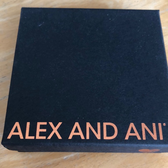 Alex And Ani Shiny Silver Candy Crystal Round Hamsa Charm Expandable Bangle NWT - Picture 12 of 12